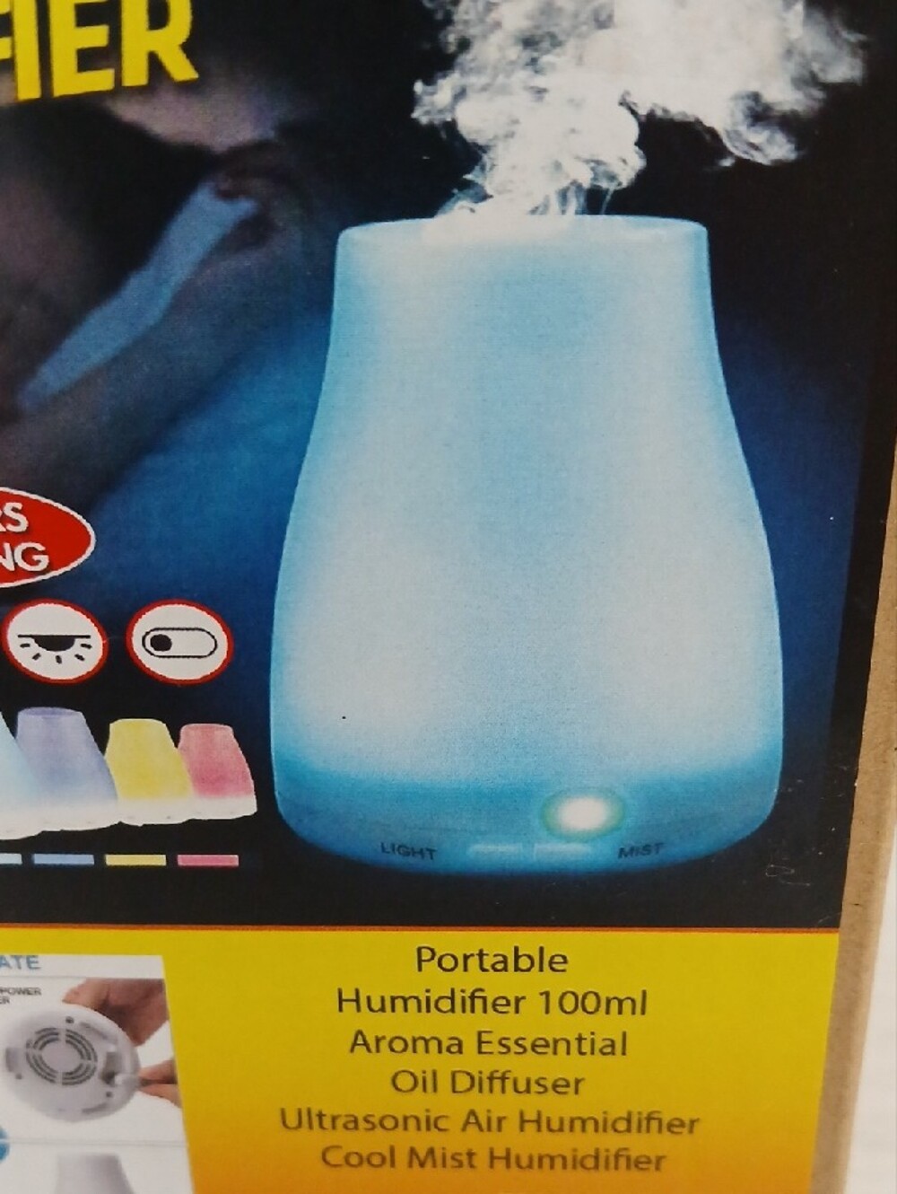 Color LED Lamp Humidifier - Picture 3 of 3